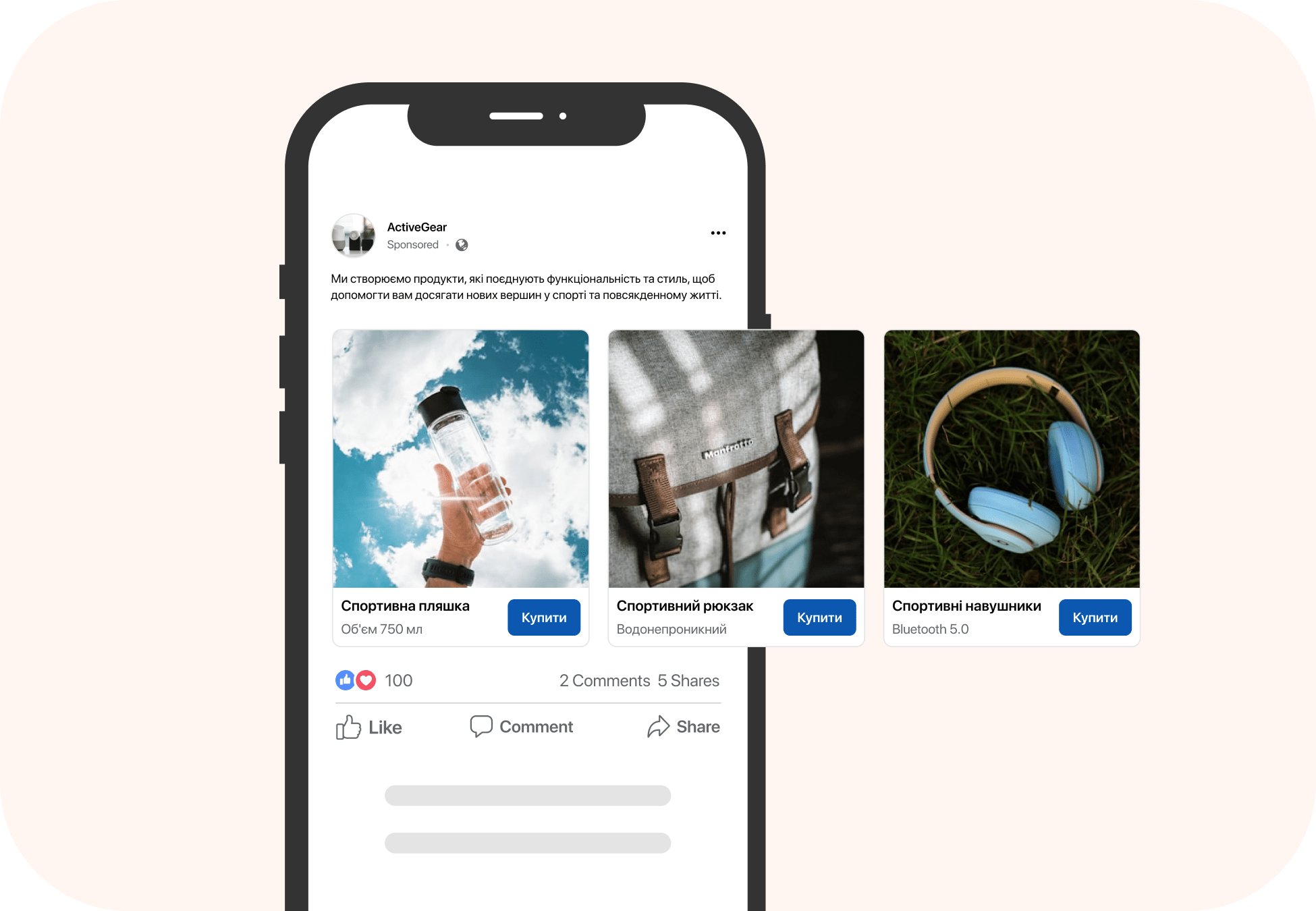 Товарні оголошення у Facebook