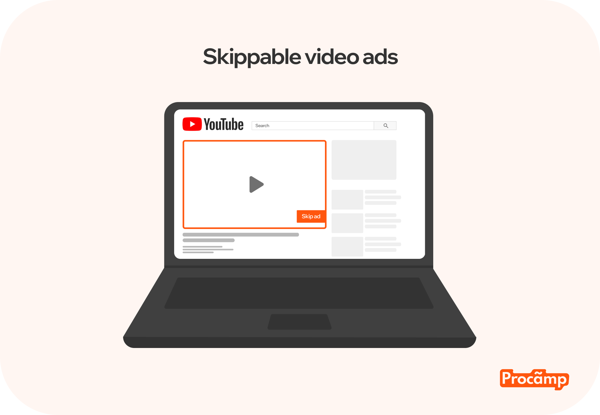 Ілюстрація ефективності відео-реклами на YouTube в форматі Skippable ads