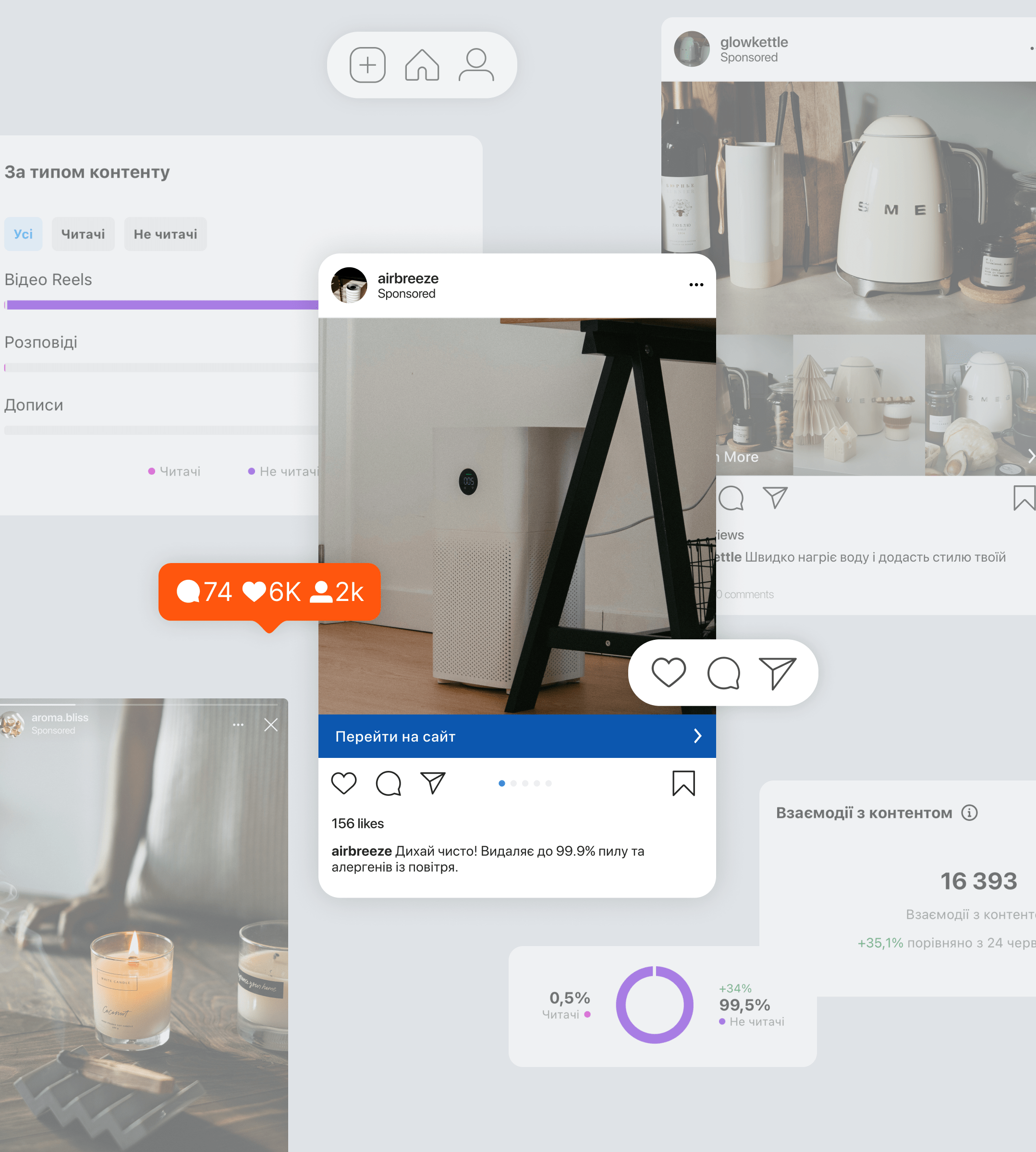 Приклади рекламної кампанії в Instagram