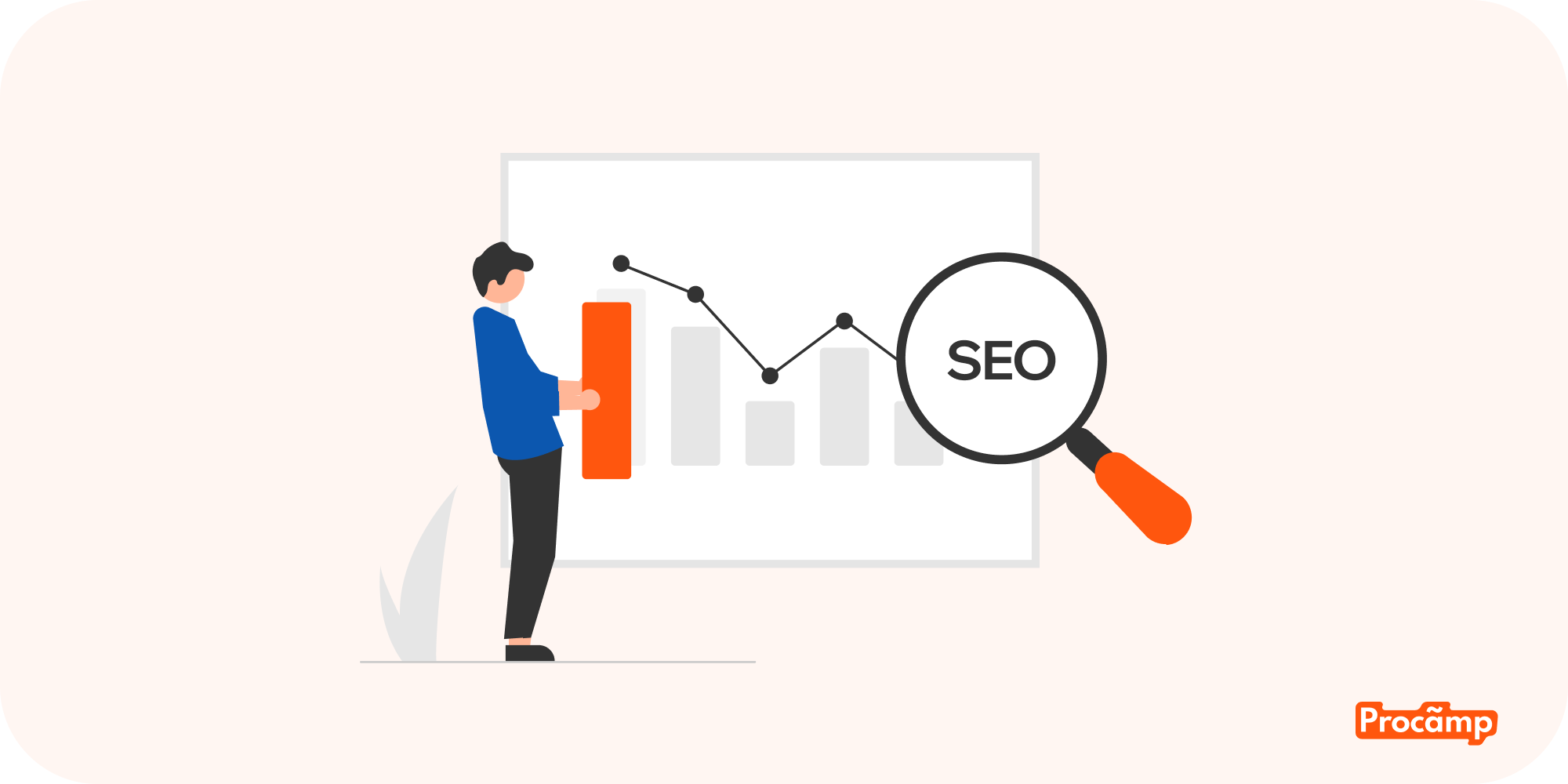 Ілюстрація процесу SEO-аудиту для аналізу та оптимізації вебсайту