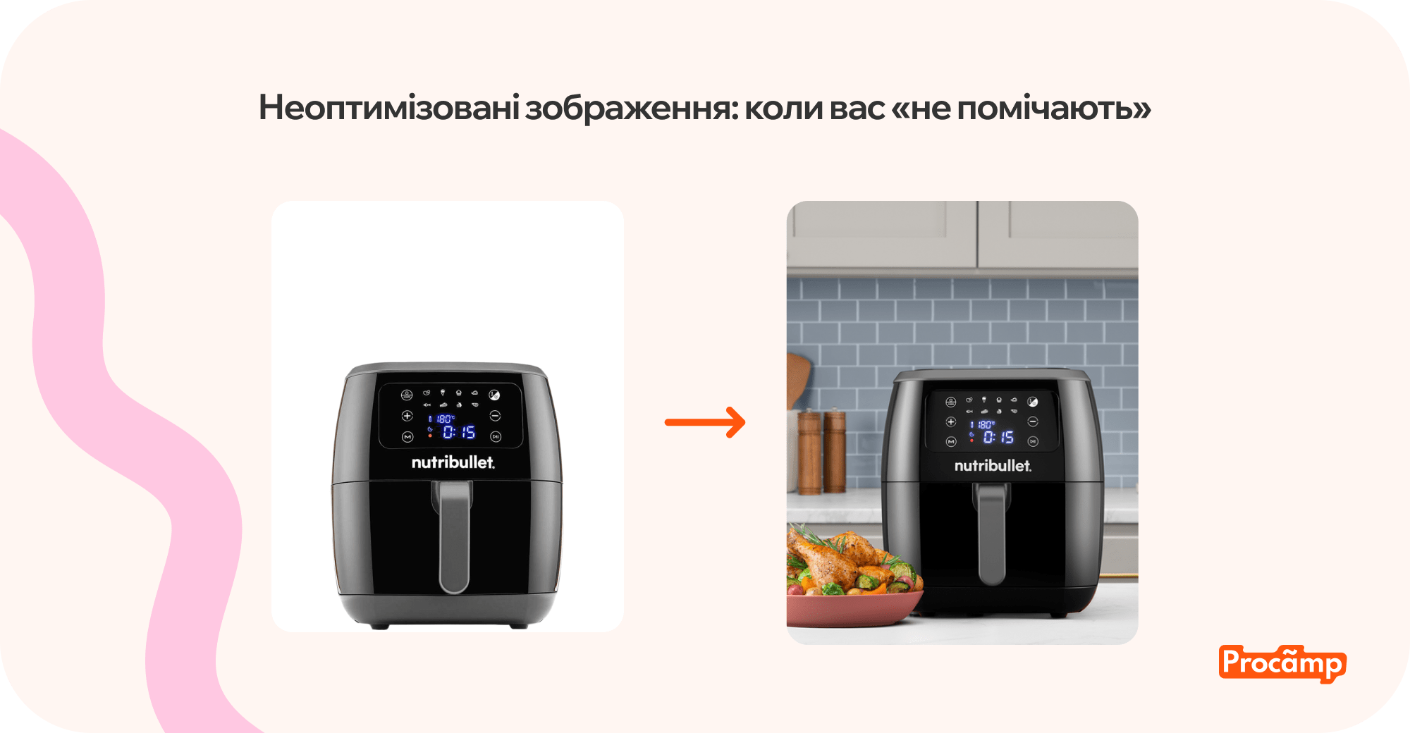 Неоптимізовані зображення у Google Shopping — як неякісні фото товарів знижують видимість і клікабельність у результатах пошуку.