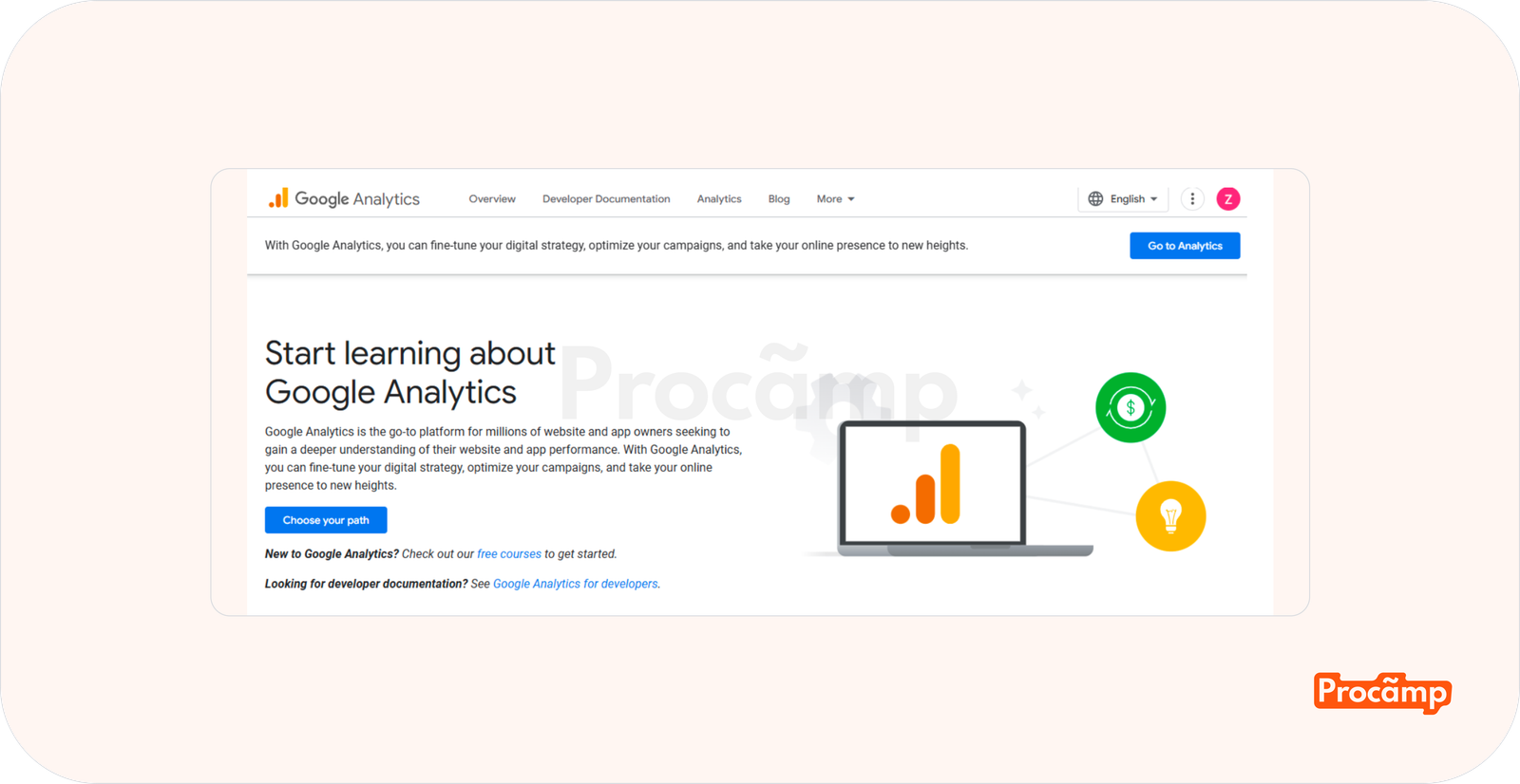Google Analytics Academy — офіційна платформа Google для навчання роботі з GA4